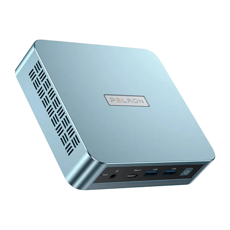Mini PC Peladn WI-6 N150 — 16 GB RAM, 512 GB SSD, desktop compatto