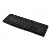 K120 Tastiera con filo, con filo, USB, QWERTZ, nero