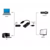 Adattatore cavo video GEMBIRD A-HDMIF30-DPM-01 HDMI tipo A a DisplayPort 0,15 m nero