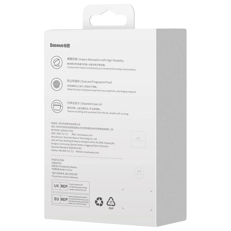 Custodia protettiva trasparente Baseus ARAP000000 per AirPods 3 – leggera, resistente