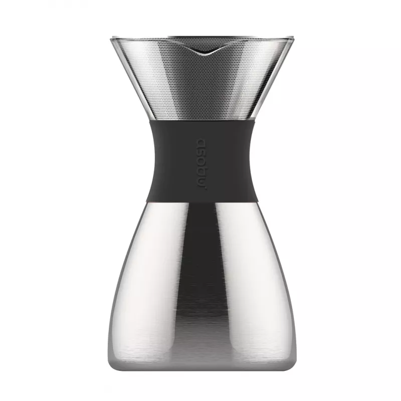 Caffettiera PourOver Cold Brew Asobu nero, argento
