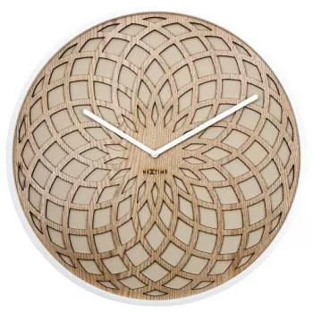NeXtime orologio 3149be Sun Large, Ø50 cm, da parete, beige