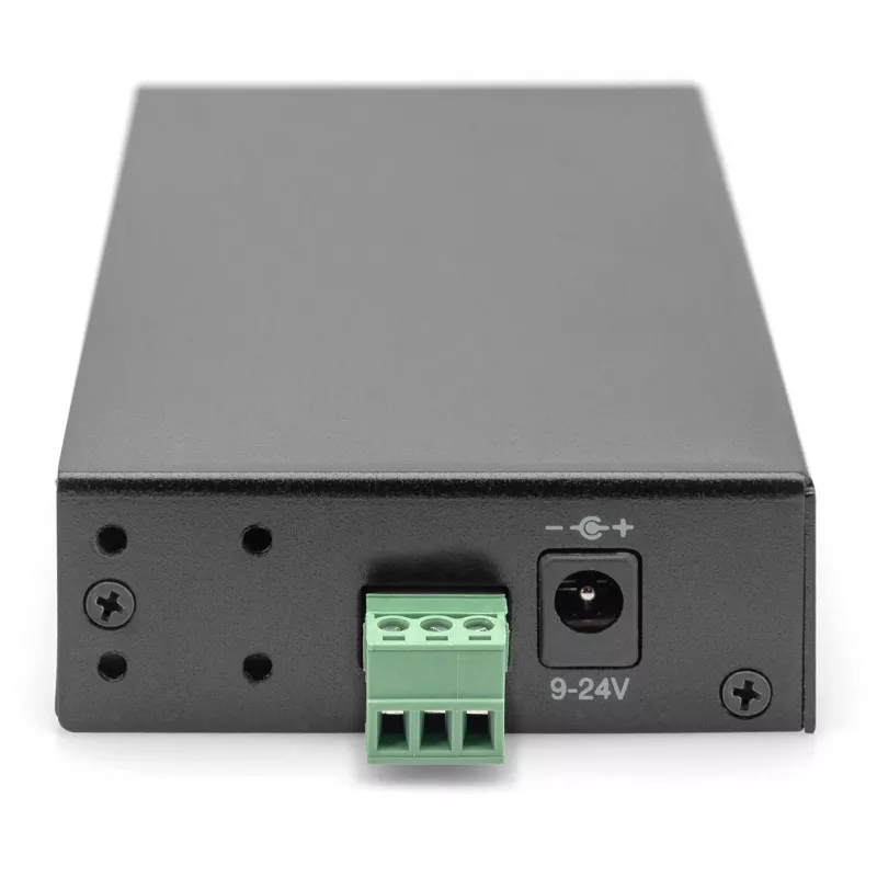 Hub USB DIGITUS 4 porte 3.0->4xA3.0 industrial line nero