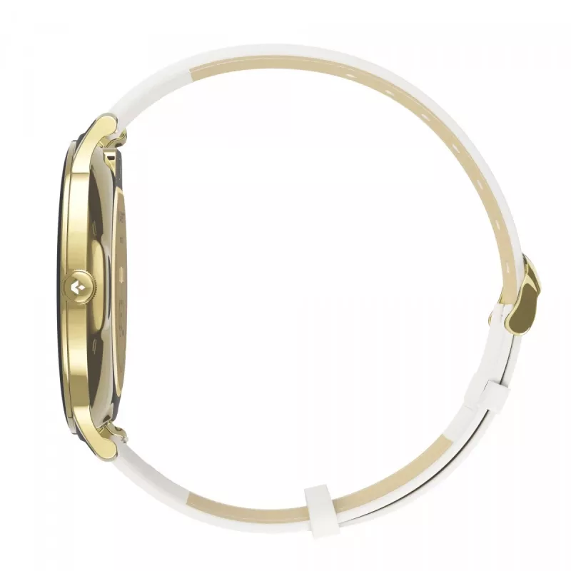 Smartwatch Garett Verona 2 Gold Mesh con Bluetooth e misuratore di frequenza cardiaca