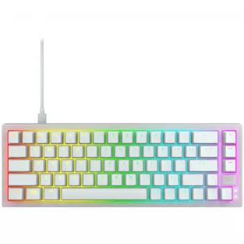 Tastiera compatta CHERRY K5V2 gaming USB QWERTY inglese bianco 67 tasti RGB LED