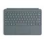 Tastiera wireless portatile Microsoft Surface EP2-32735 QWERTZ Tedesco Bluetooth blu per Surface Pro 12 pollici