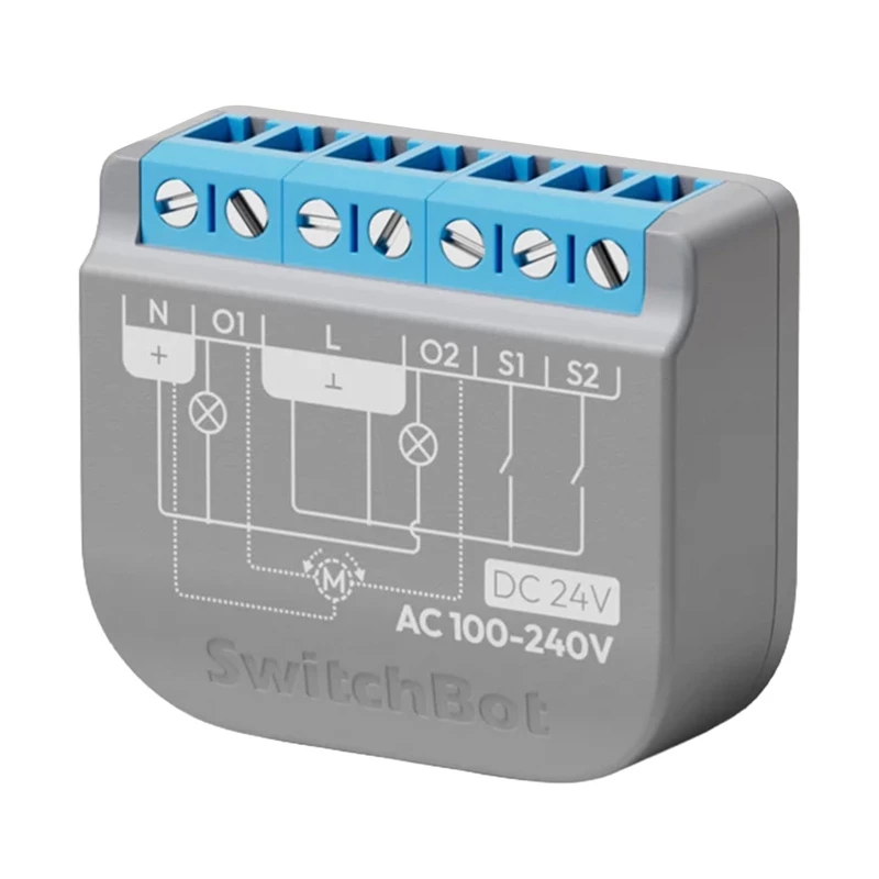 Interruttore relè SwitchBot 2PM a due canali W5502320 – relè a due canali per il controllo intelligente