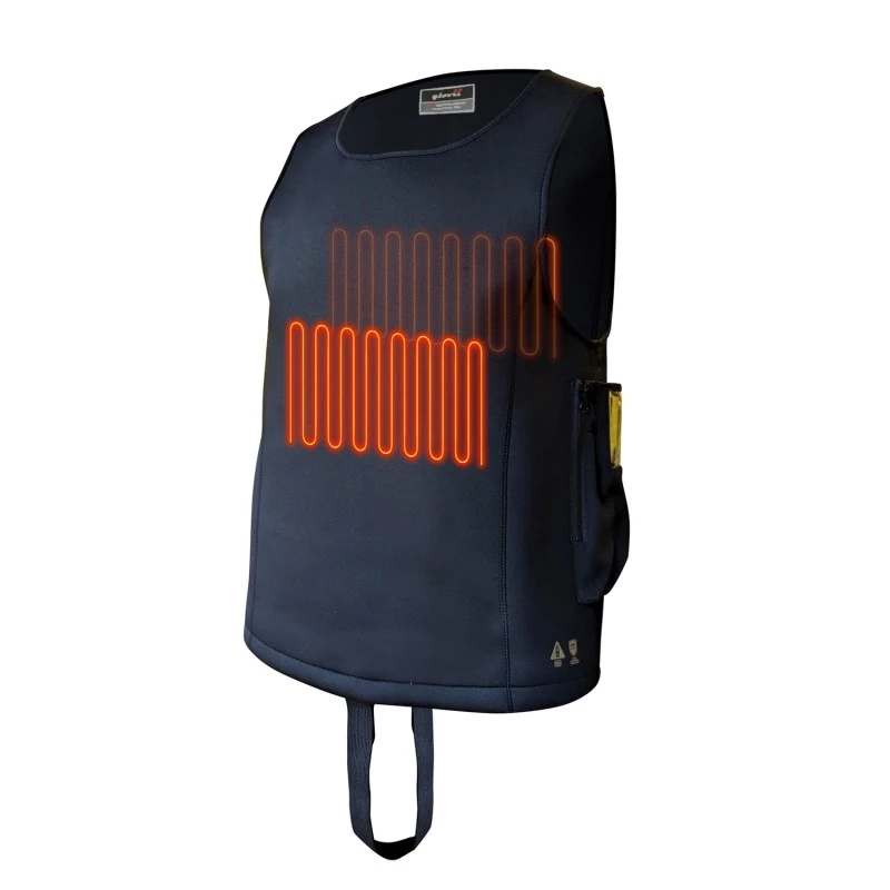 Glovii GMV1M Giacca per sport acquatici nero softshell
