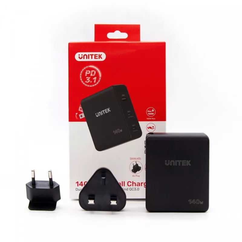 UNITEK P1115A caricabatterie per dispositivi mobili nero