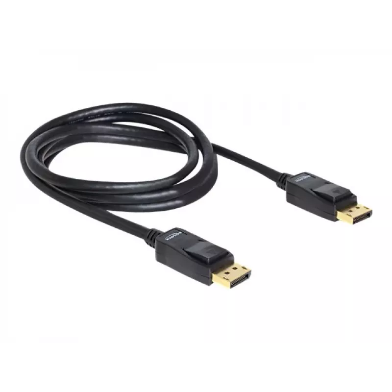 Cavo DisplayPort DeLOCK 82585 2 m nero