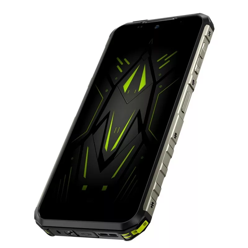 Smartphone robusto UleFone Armor 22 4G, 9 GB RAM, 128 GB memoria, IP69K, verde