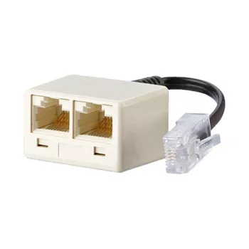 METZ CONNECT UAE - adattatore di rete - RJ-45 (F) a RJ-45 (M) - 10 cm - bianco perla (130607440101-E)