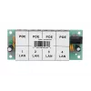 Iniettore PoE Extralink 4 porte 4x 100 Mb/s RJ45, Fast Ethernet, 48 V, senza case