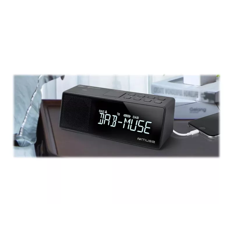 Muse M-172 DBT Radio portatile DAB+/FM RDS, Nero