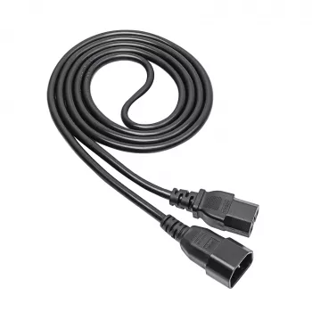 Cavo di alimentazione server Akyga AK-UP-06 IEC C14 a C15, 1,8 m, nero