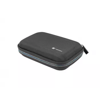 NATEC Krill 2 Custodia da viaggio organizer per HDD/SSD/accessori/cavi nero