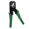 Pinza crimpatrice e taglia cavi QOLTEC 54381 — pinza crimpatrice per connettori di rete modulari e taglia cavi