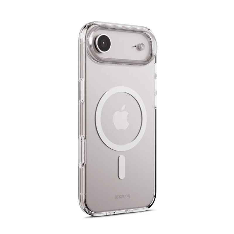 Custodia protettiva MagSafe Crong per iPhone Air trasparente