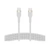 Belkin BOOSTCHARGE PRO Flex Cavo USB 1 m USB 2.0 USB C bianco (CAB011BT1MWH)