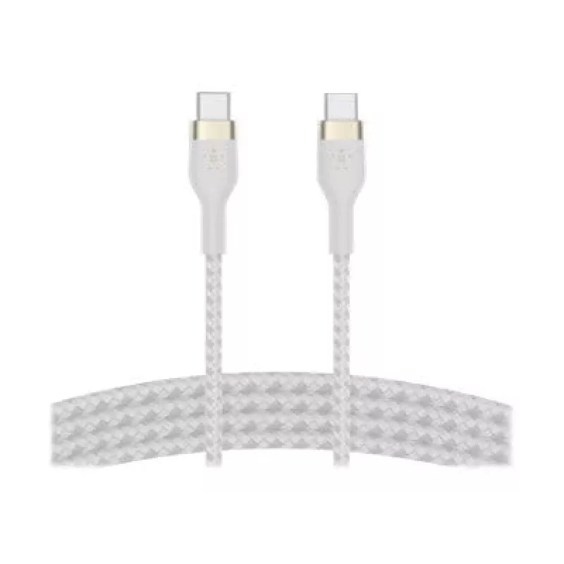 Belkin BOOSTCHARGE PRO Flex Cavo USB 1 m USB 2.0 USB C bianco (CAB011BT1MWH)