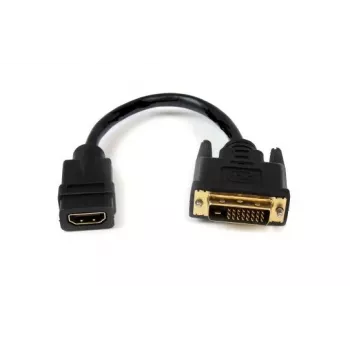 Adattatore DVI-HDMI Garbot 31.20.9001 — cavo 15 cm, nero