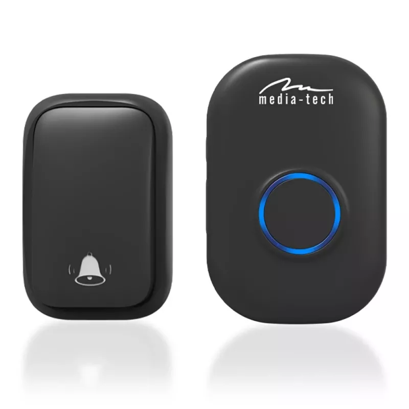 Set campanello Media-Tech MT5701 nero