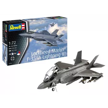 Modello in plastica Lockheed Martin F-35A Light 1/72