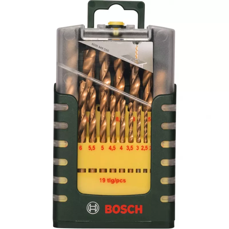 Bosch Prom set 19 pz. punte metallo HSS-TiN | 2607017152 set punte 19 pezzi