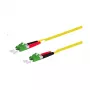 METZ CONNECT OpDAT Pk OS2 LC-DAPC/LC-DAPC 2m 151P1JAJA20E - Cavo - Fibra monomodale