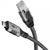 Goobay 70755 cavo USB-C a RJ45 Ethernet CAT 6 per connessione internet cablata stabile con router/modem/switch di rete/sostituisce adattatore USB a RJ45 / 1