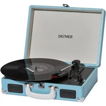 Inter Sales DENVER VPL-120 - giradischi 1 Watt - blu