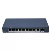 Hikvision DS-3E1310HP-EI(B) switch di rete gestito Fast Ethernet (10/100) Power over Ethernet (PoE) grigio