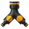Fiskars 1027061 raccordo per tubo dell'acqua connettore per rubinetto nero, arancione 1 pezzo