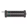 Prolunga elettrica Brennenstuhl 1391000912 3 m 12 prese AC per interni nero bianco