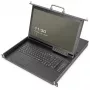 Console KVM Digitus 17 pollici HD LCD 16 porte HDMI tastiera tedesca