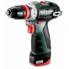 Metabo PowerMaxx BS BL Q 601749500 trapano avvitatore a batteria, 12V, 38 Nm, 2x 2,0 Ah