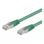 Wentronic Goobay cavo patch CAT 5e, F/UTP, verde, 10 m - misto rame CCA (50185)