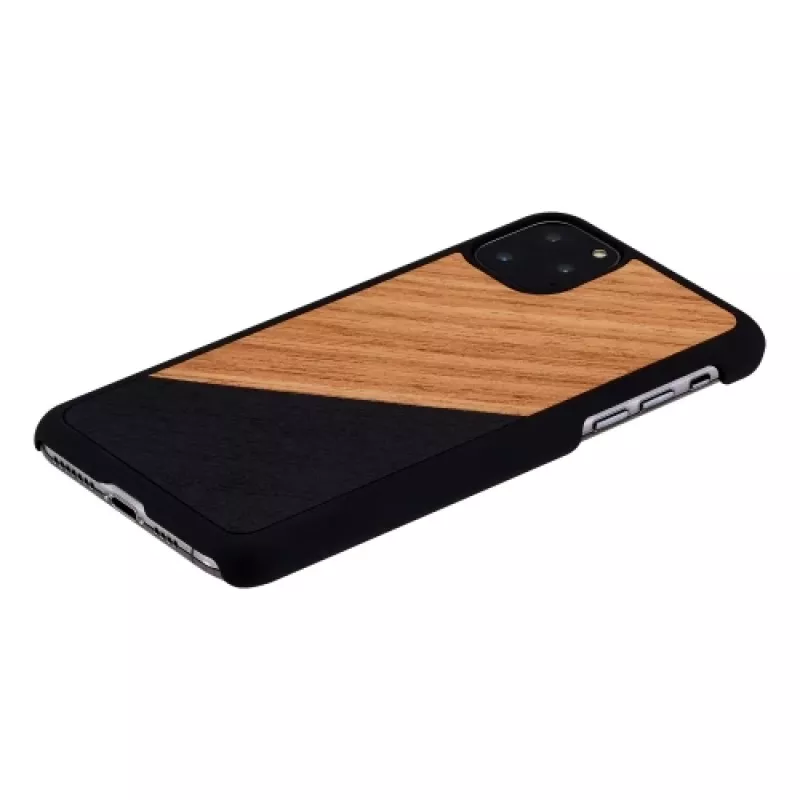 Custodia per smartphone Man and Wood per iPhone 11 Pro Max — Western nero