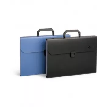 Cartella, raccoglitore Forpus, A4, nero, 12 + 1 scomparti 0822-005