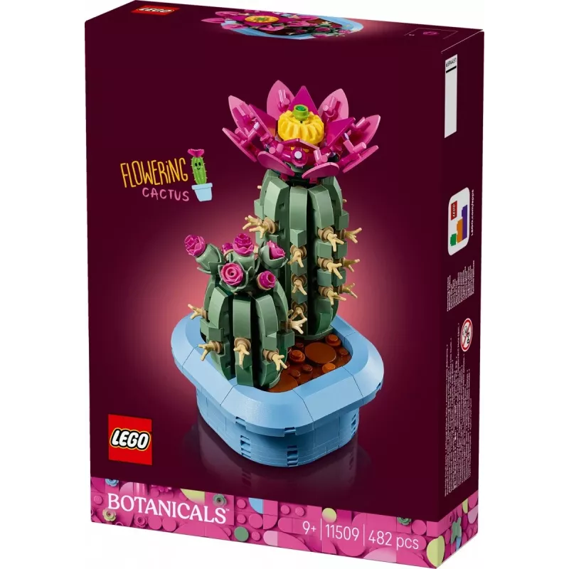LEGO BOTANICALS 11509 Cactus in fiore