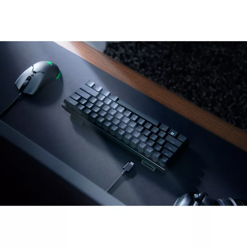 Huntsman Mini, tastiera gaming nera, layout DE, Razer Linear Optical (Red)