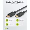 Cavo DisplayPort Goobay 74779 3 m nero G-Sync FreeSync