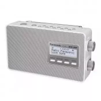 Panasonic RF-D10EG-W radio digitale DAB+, bianca (RFUD10EGW)