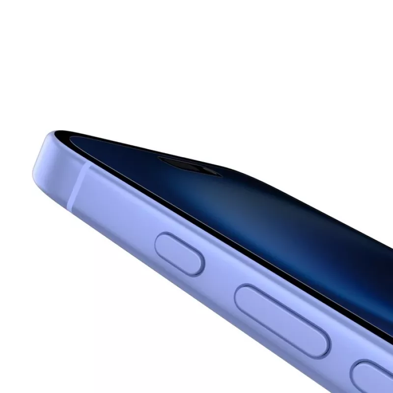 Protezione schermo privacy Belkin OVA168HQ per iPhone 16 Plus antibatterica antishock