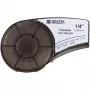 Nastro per etichette Brady M21-250-423, poliestere a trasferimento termico, nero su bianco, 6,35 mm x 6,4 m