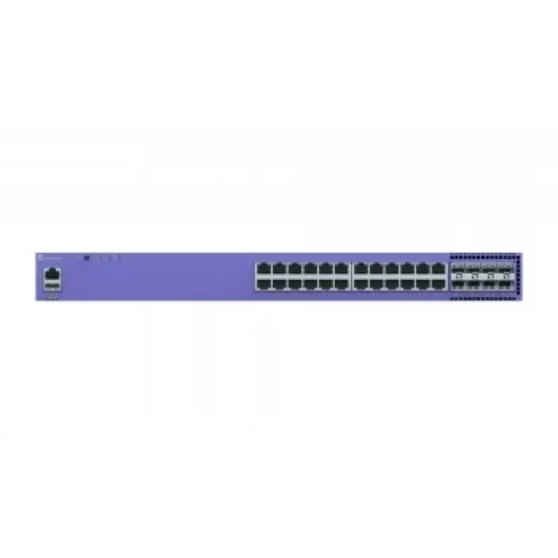 Extreme Networks ExtremeSwitching 5320-24P-8XE switch gestito L2/L3, 24x 10/100/1000 PoE+, 4x 1/10 Gigabit SFP+, 2x SFP-DD, impilabile