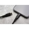 Cavo FIXED in silicone liquido USB-C/USB-C, 0,5m, 60W, nero | Fixed