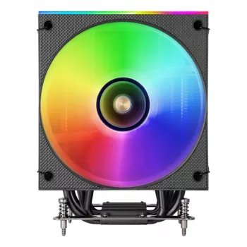 Dissipatore TACENS Mars Gaming MCPU-LCD, ventola 120 mm, TDP 300 W, supporta LGA1700/1200/115x/1366 e AM4/AM5, nero