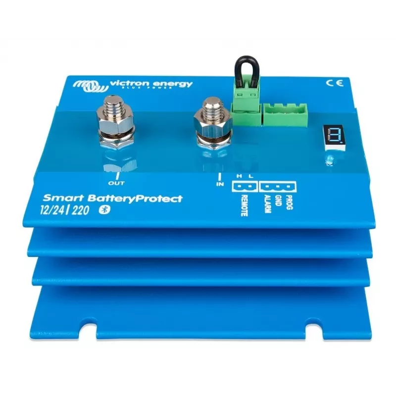 Relè smart BatteryProtect Victron Energy BPR122022000 12/24 V 220 A (isolamento automatico della batteria)