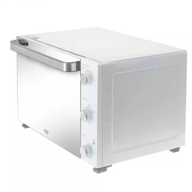 Forno elettrico da tavolo Adler AD 6027, capacità 48 L, 1800 W, bianco